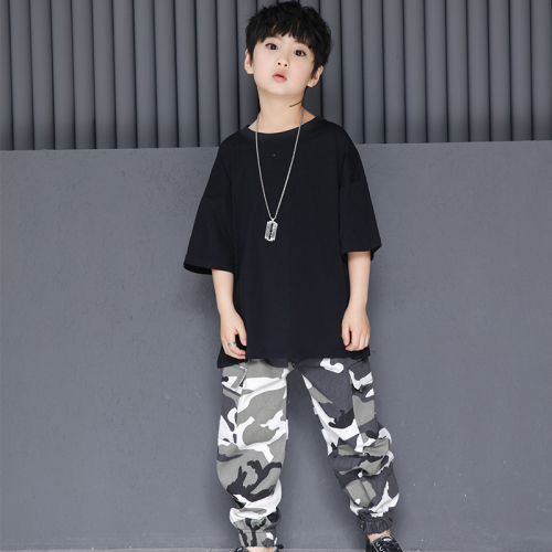 Algodón Baggy Hip Hop Performance Wear para niños