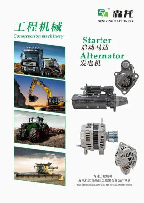 12V 9T Starter Motors for YI TUO/YTO 4105/4108, Dongfanghong Tractor LX904 4M5-23 DFH4108