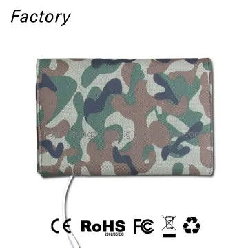 High Conversion Rate Portable bag Solar Phone Charger Battery avail