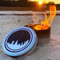 Smokeless Outdoor Portable Soy Wax Candle Fire Pit