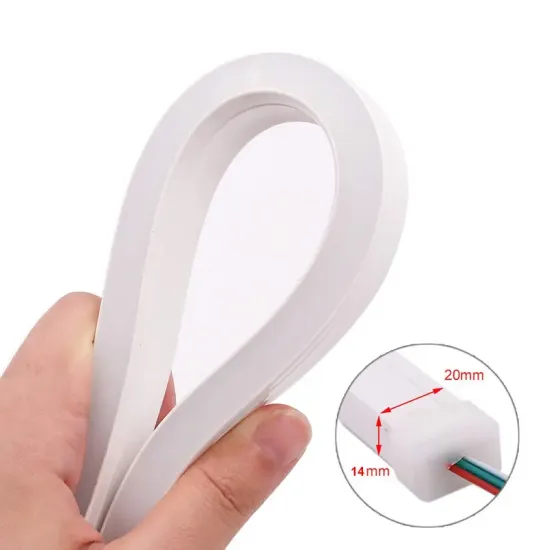 DC12/24V IP68 Waterproof Silicone LED Neon Light Strip for Indoor and Outdoor Advertising (6mm/8mm)