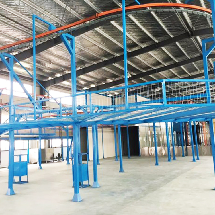 Automatic MDF Board Powder Coating large paint booth