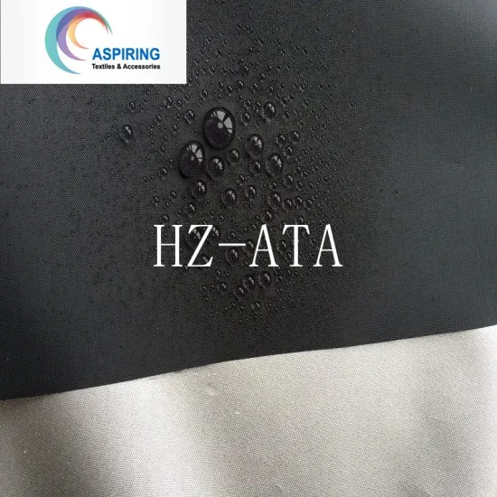 210t Waterproof Polyester Taffeta Fabric