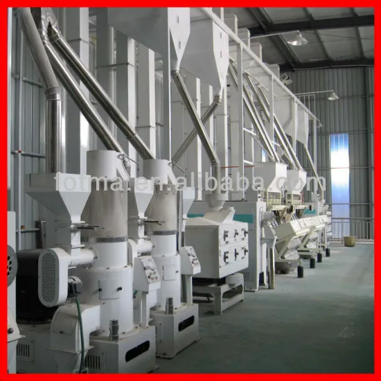 120T/D Complete Set Automatic Rice Mill Machine