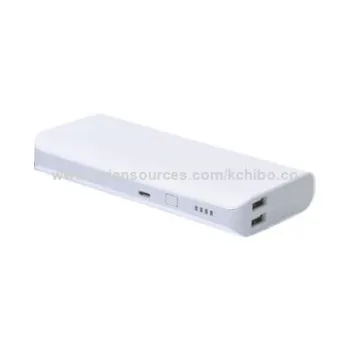 Emergency Mobile Phone Power Bank with 11,000mAh Capacity, CE and RoHS Marks