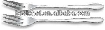 Economy Stainless steel Party Fruit fork (2 teeth/3 teeth)