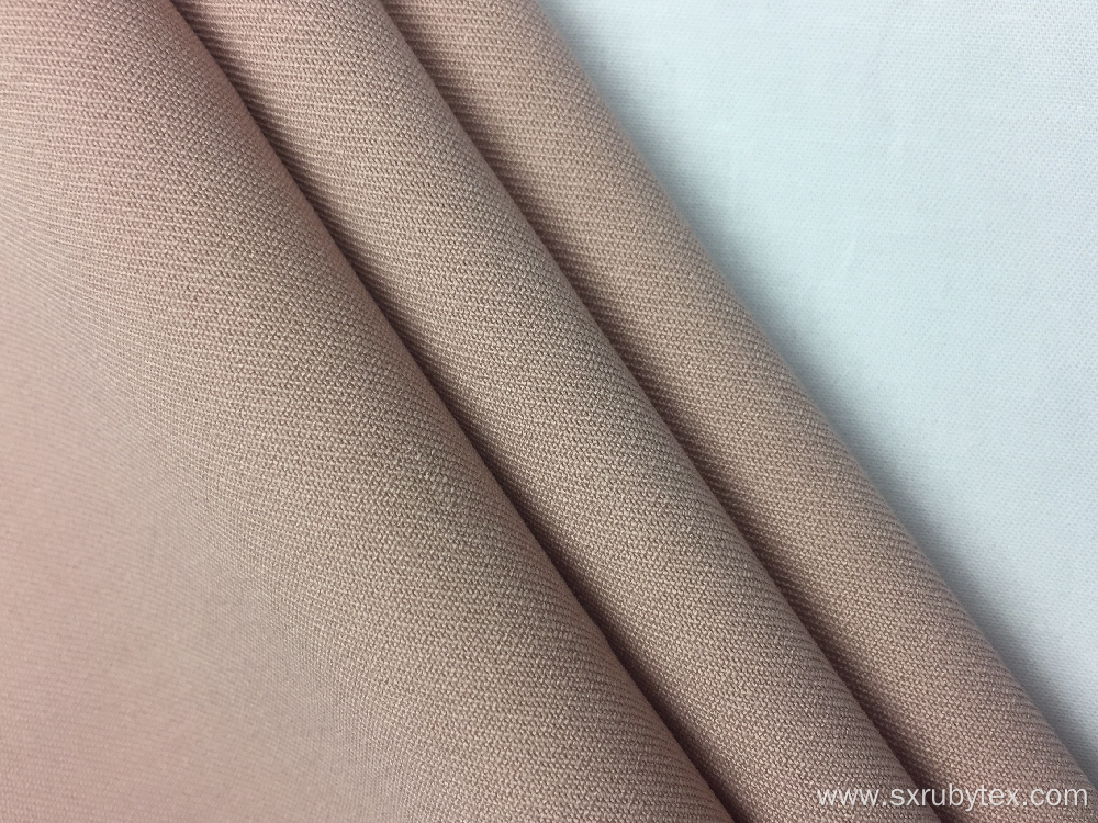 Rayon Nylon Twill Solid Fabric