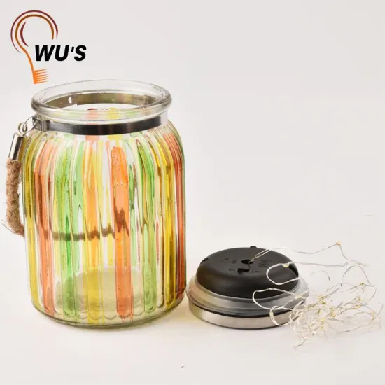 Best price factory supply new popular led light glass solar jar