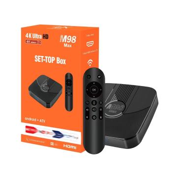 2024 M98MAX IATV Set-top Box: Android 11, 4K, Dual-band WiFi, 2+16GB