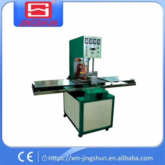 JINGSHUN Brand , , 5KW Shuttle Tray High Frequency Welding Machine for PVC Folder Welding