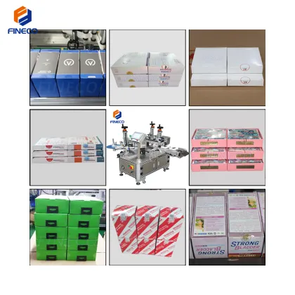 FINECO Automatic Transparency Anti-Counterfeit Labeling Machine for Box Corner Application