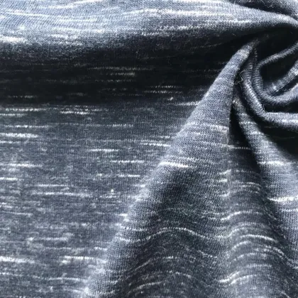 Hacci cotton yarn dyed garment fabric
