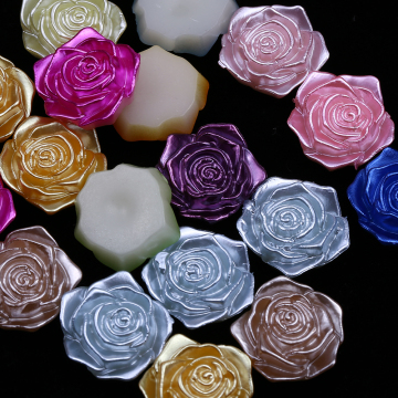 Assorted Color WHATSTONE Flower Beads: Ideal for DIY Jewelry and Phone Case Decorations