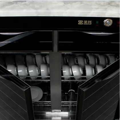 Shentop YTP280-P5 Ozone disinfection commercial uv sterilizer Cabinet Restaurant Disinfection Cabinet