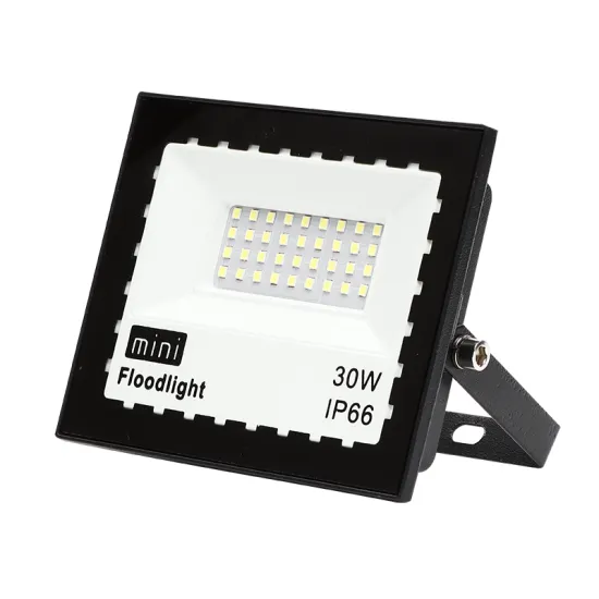 Smart Portable 220V IP65 LED Flood Light - 30Watt High Lumen Round Stadium Light