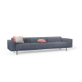 Office Furniture Modular Leather Sofa Set Modern Design Comfortable Commercial Sofa