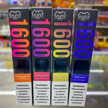 PUFF BAR XXL 1600 puff ALL FLAVORS