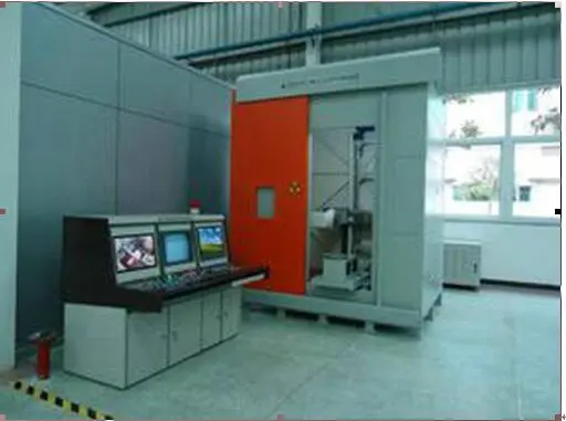 X-ray real-time imaging car aluminum casting device detection