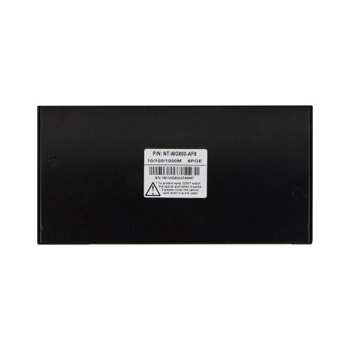 8 Ports Gigabit Ethernet POE Switch 802.3 AF/AT