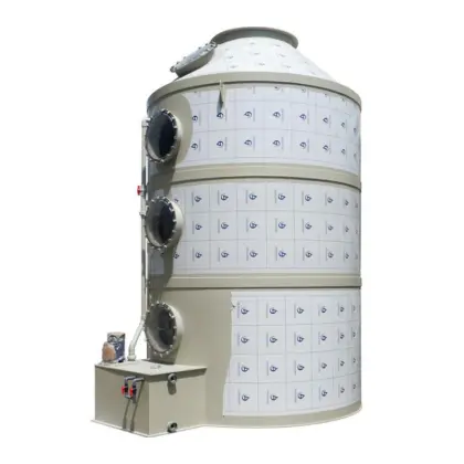 Exhaust gas treatment equipment air purification