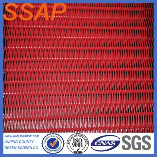 Large loop polyester spiral filter wrie mesh fabric