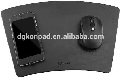 New arrival mouse pad with wireless charging function for mobile phone