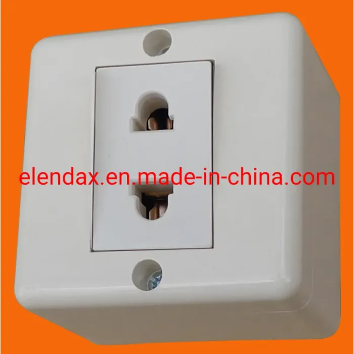 Soket Sakelar Dinding Terpasang di Permukaan Gaya Eropa (S2019)