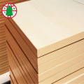 Tablero de MDF de chapa natural de melamina de 3 mm