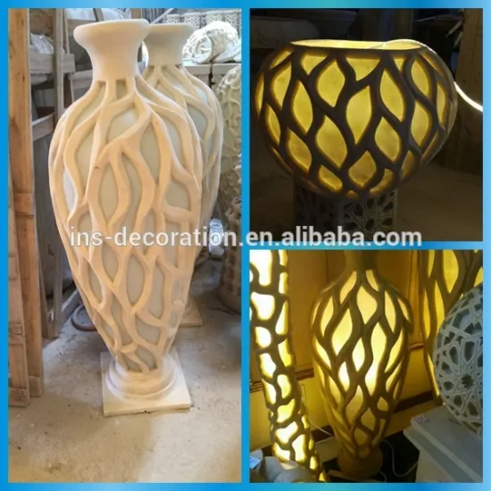 Sandstone outdoor garden lighting