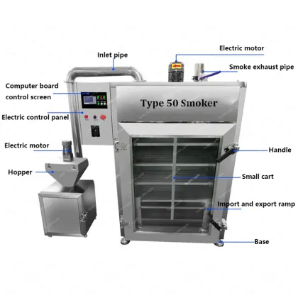 Fish Masterbuilt Smoker Oven for Salmon Meat and Gas Cabinets