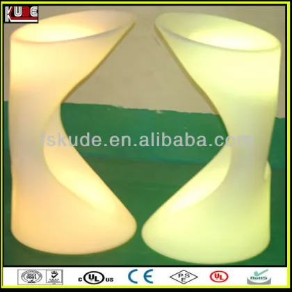 color change led crest barstool