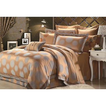 Jacquard fabric bedding sets