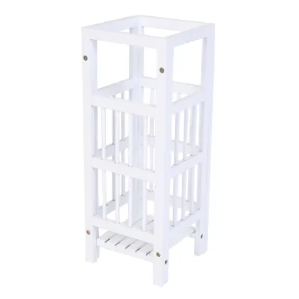 Indoor 4 TIER Bamboo Umbrella Stand/Decorative Wet Umbrella Holder/Home umberlla rack