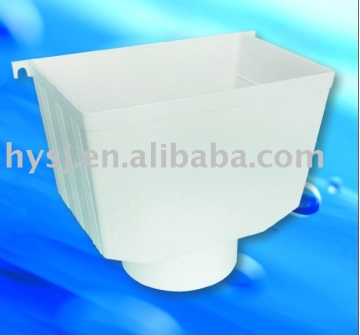 square rain funnel
