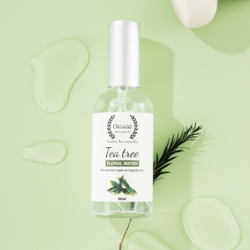 OEM ODM Wholesale Custom Face Toner Spray for Skin Repair and Regulation with Tea Tree Floral Water
