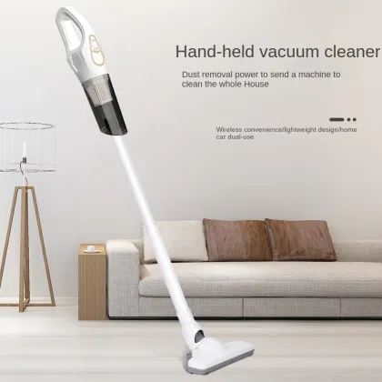 Cordless Household Vacuum Cleaner with Integrated Handheld Vacuums for Mite Removal