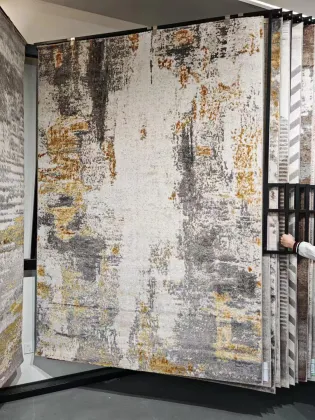 Luxury Gold Carpets Factory: Customized Area Rugs for Flooring Decoration