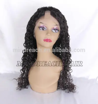 New stock top quality u part wig virgin Brazilian hair u part full lace wig
