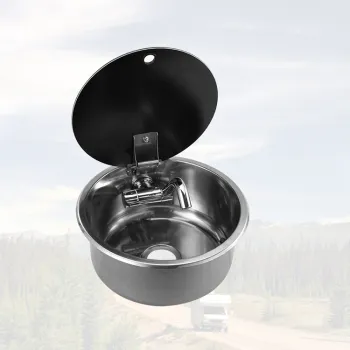 High Performance RV 304 Stainless Steel Sink - Campervan Sink & Hob Foldable RV Sink on Sale
