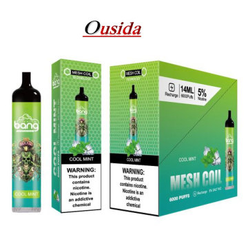 High quality Disposable Vape Pen bang 6000 PuffS