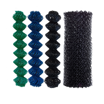 Black PVC Coated Lightweight Garden Fence