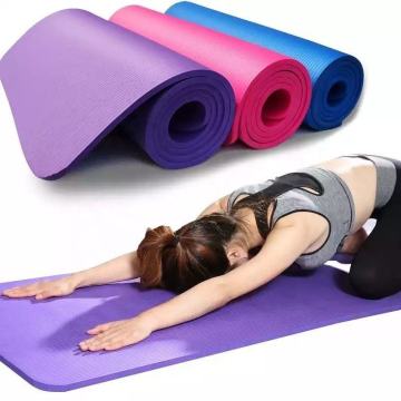 Eco-Friendly NBR Yoga Mat with Custom OEM Logo