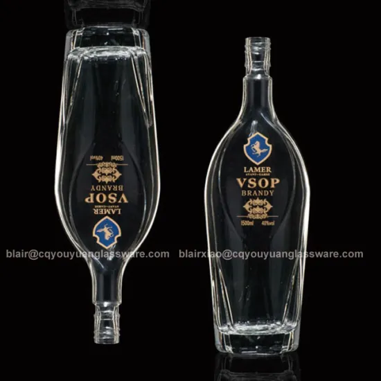 Screw Top 1500 ML Spirit Bottles Large Brandy Bottle