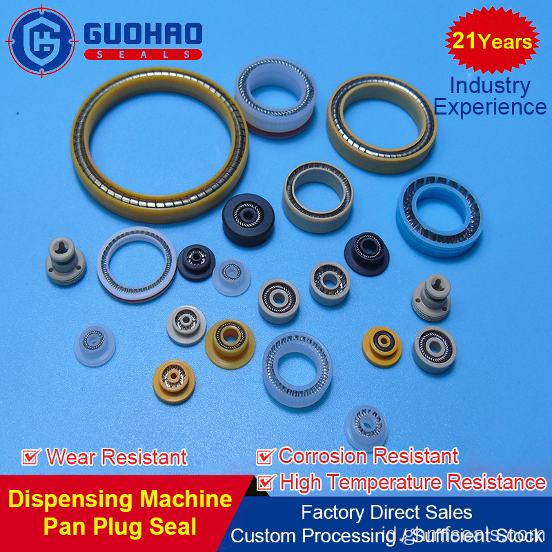 Dispense Valve Relief Steker Seal SRFU Style Shaft