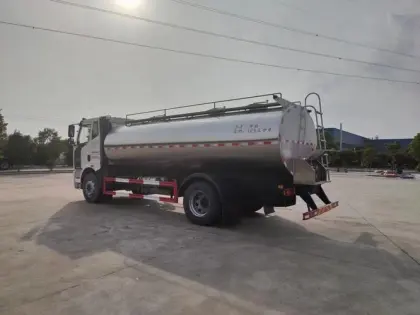 stainless steel milk truck tank milk transport truck
