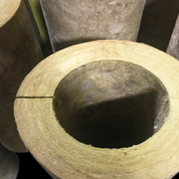 Soundproof Pipeline Rock Wool Pipe