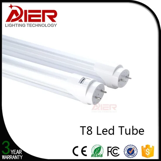 high lumen 140lm/W 22W 4ft led tube lights with dlc certificate