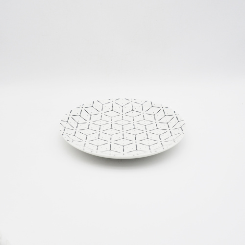 Ensemble d&#39;assiettes de cuisine en céramique moderne européenne pour la vaisselle en porcelaine en porcelaine