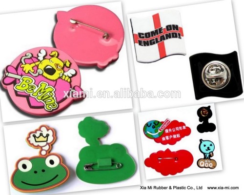 best sale lovely anmal series cute frog shape soft pvc magnetic pin