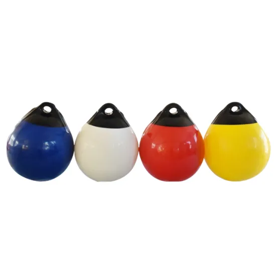 Taylor Made Tuff End Buoy: Flexible PVC Boat Fender for 25-40 Foot Boats